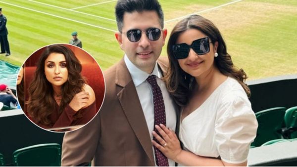 Parineeti Chopra Sizzles In Red Bodycon Dress; Don't Miss Husband Raghav Chaddha's Comment; Check PICS
