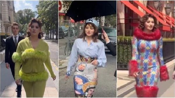 Urvashi Rautela At Paris Olympics 2024: Actress Designer Outfit Gets Copied By Emily In Paris' Mindy Chen