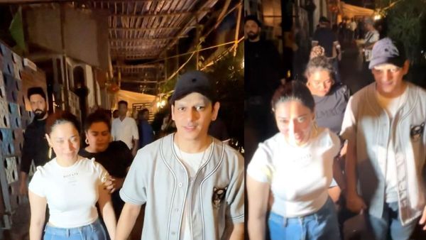 Tamannaah Bhatia & Vijay Varma Dish Out Major Couple Goals As They Walk Hand In Hand Post Dinner Date; Watch