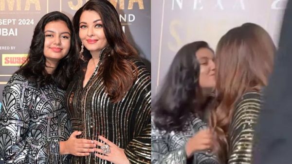 Aishwarya Rai Kisses Daughter Aaradhya Bachchan As They Attend SIIMA Awards 2024; WATCH