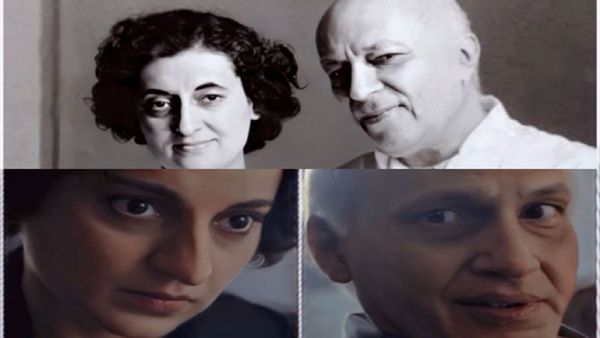 Kangana Ranaut's Emergency BTS: Uncanny Resemblance Between Reel & Real Indira Gandhi- Nehru Is Spellbounding