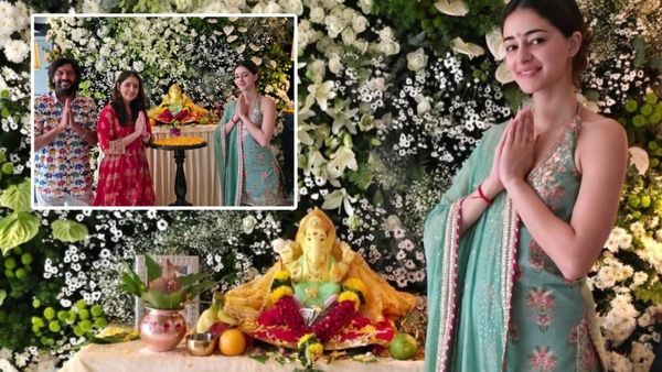 Ananya Panday Ganesh Chaturthi 2024 Outfit: Liked Call Me Bae Actress' Sharara Set? Here's How Much It Costs