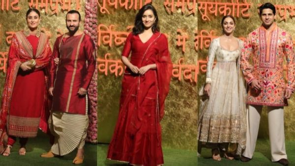 Ganesh Chaturthi 2024: From Saif-Kareena To Sidharth-Kiara; Who Wore What At Ambani's Ganeshotsav? CHECK