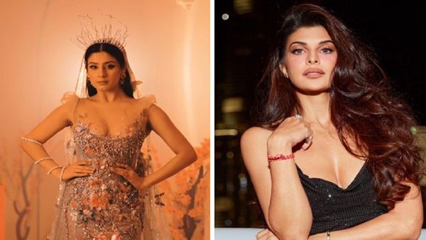 Isha Malviya Leaves Jacqueliene Fernandez Mesmerized With Her Ultra-glamorous Look In Shimmery Gown
