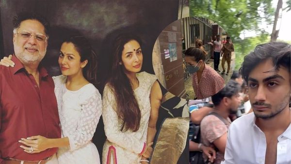 Anil Arora Death: Emotional Malaika Arora Arrives From Pune At Dad's House, Son Arhaan Pays Respect- VIDEOS