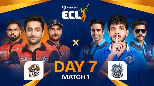 ECL 2024 LIVE Score: Harsh Beniwal (Punjab Veers) BEATS Munawar Faruqui (Mumbai Disruptors) By 144 Runs