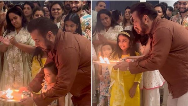 Ganesh Chaturthi 2024: Salman Khan Performs Ganesh Aarti With Niece Ayat At Arpita-Aayush's Home