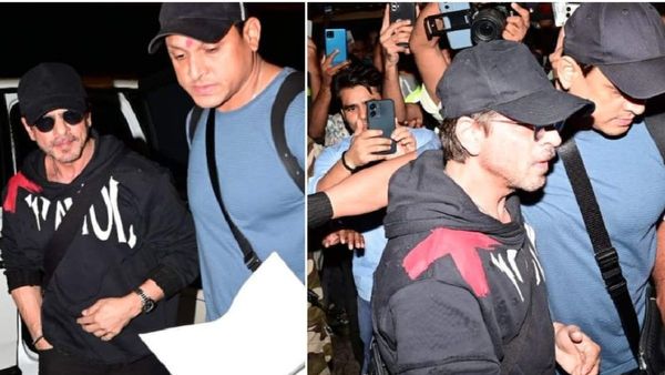 Shah Rukh Khan Gets Mobbed At Airport Amid Tight Security As He Jets Off For Dubai; Watch Video