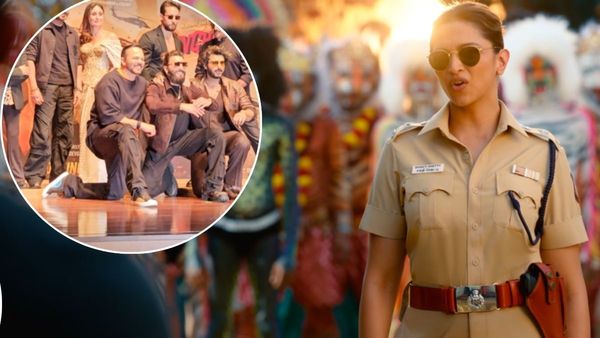 Singham Again Trailer Launch: Ranveer Singh Takes Off Nazar From Deepika Padukone As Wifey Misses Event