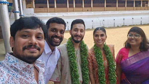 Sushin Shyam Weds Uthara Krishnan In A Beautiful Wedding Ceremony Surrounded By Loved Ones