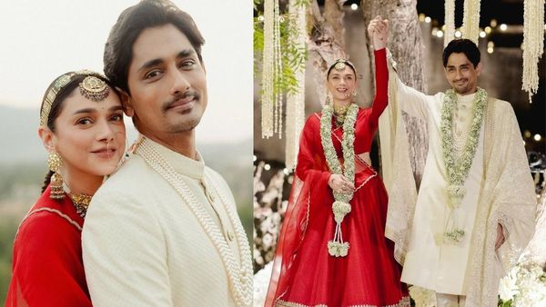 Aditi Rao Hydari Shares Wedding Photos With Hubby Siddharth; Says 'Best Thing To Hold...'