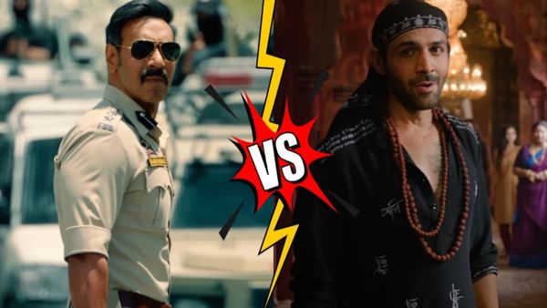 Singham Again Vs Bhool Bhulaiyaa 3 BO Collection Day 2 Early Update: Ajay Races Ahead Of Kartik By THIS Amount