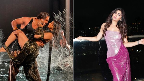 EXCL! Khesari Praises Akanksha Puri's Unwavering Dedication: She Shot For Chumma Chumma Despite 103°F Fever