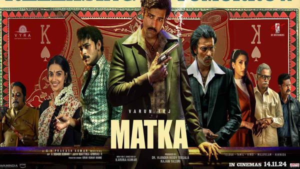 Matka X Review: Varun Tej's Period Gangster Film Opens To Low-Key Bookings; Here's What Netizens Have To Say
