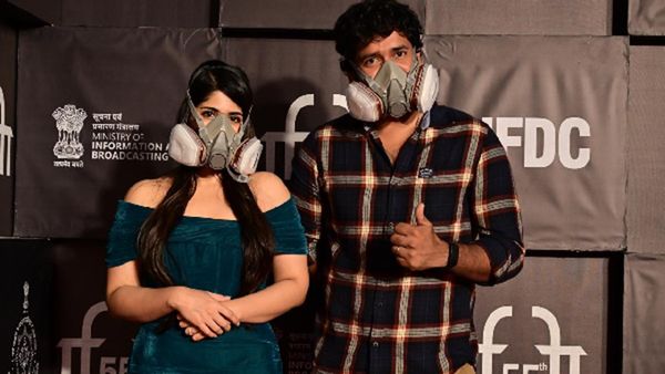 IFFI 2024: The Mystery Behind Megha Akash And Naresh Agastya’s Masked Look At IFFI