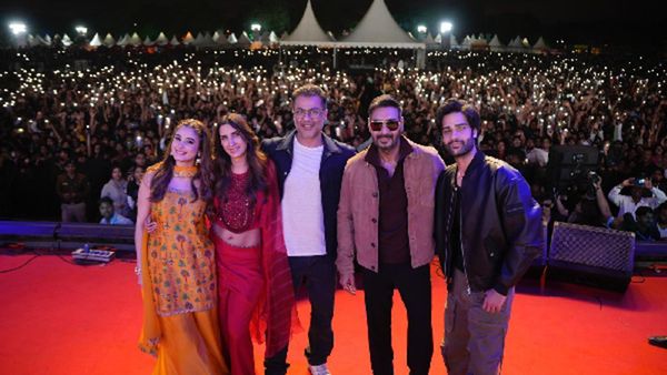 Azaad Hai Tu Title Track Witnesses One Of The Biggest Song Launches of 2024!