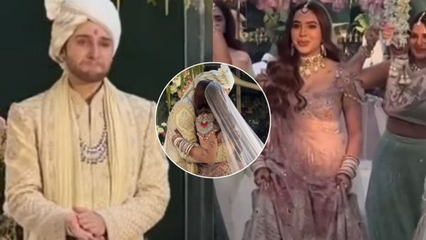 Aaliyah Kashyap-Shane Gregoire Wedding Pics: Shane Gets Emotional As Aaliyah Walks Down The Aisle; CHECK