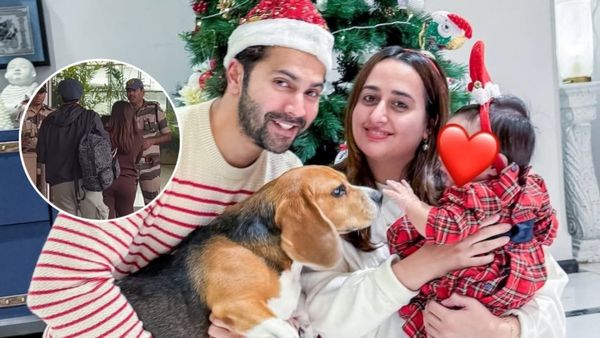 Varun Dhawan-Natasha Dalal Daughter First Pic: Lara's Face Revealed In Viral Video; Netizens Slam Paparazzi