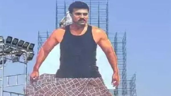 Game Changer: Ram Charan's Stardom Reaches New Heights As Fans Unveil 256-Foot Cutout Ahead