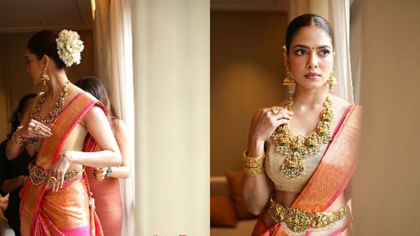 Malavika Mohanan Shares Glimpses Of Her In A Traditional Saree Looking Like A Goddess
