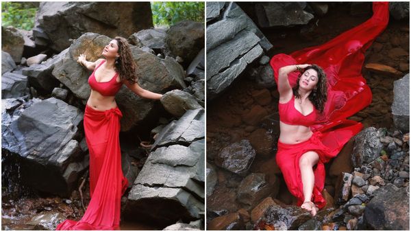 EXCLUSIVE | Manjari Fadnnis Channels Mandakini Vibes In Viral Saree Shoot, Says ‘The Idea Was To...’