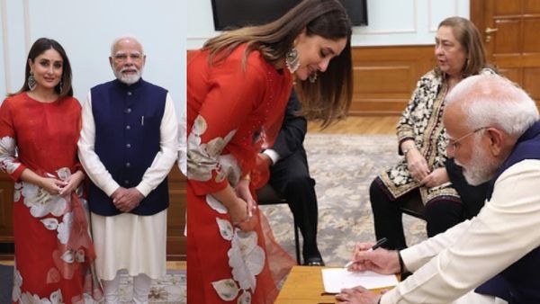 Raj Kapoor Legacy Celebration: Kareena Kapoor Shows PM Modi's Note Addressing 'Tim' & 'Jeh', See VIRAL Pic