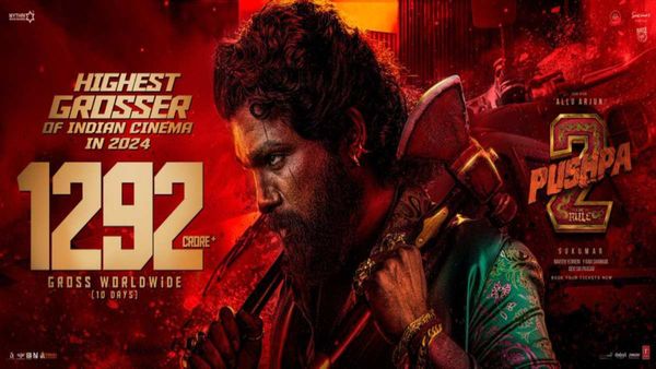 Pushpa 2 Box Office Worldwide Collection Update: Allu Arjun's Film Mints Over Rs 1292 Crore In Just 10 Days