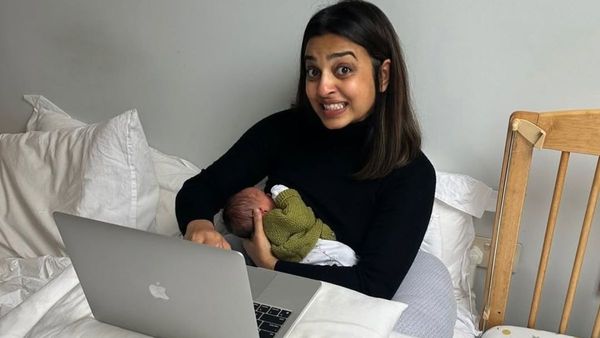 Radhika Apte Welcomes First Child; Actress Shares Cute Photo Breastfeeding Newborn During Work Meeting