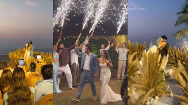 Aadar Jain & Alekha Advani Wedding Pic: Couple Ties Knot In Goa; Sister Karisma Kapoor Extends Congratulations