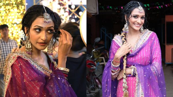 Aishwarya Khare As She Reveals Doing Her Own Makeup For Bhagya Lakshmi Says “Sitting In Front Of The Mirror..