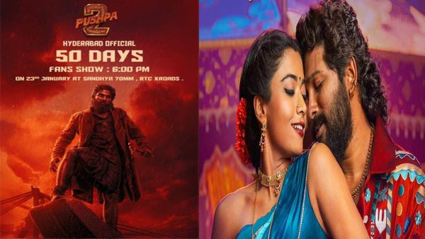 Pushpa 2 50th Day Special Fans Show At Sandhya 70 MM Theatre Leaves Netizens Confused & Excited