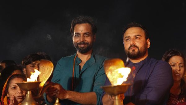 Mahakumbh 2025: Abhishek Banerjee And Stree Director Amar Kaushik Attend The sacred Ganga Aarti At Maha Sangam