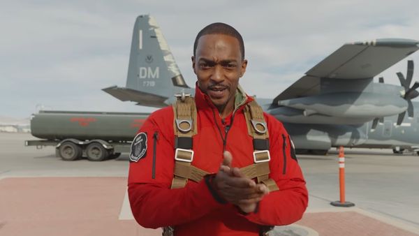 New Promotional Video For 'Captain America: Brave New World' Features Anthony Mackie At Air Force Base
