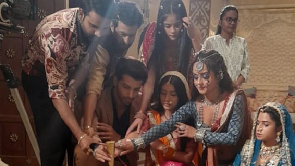 Maha Shivratri Celebrations Bring Divine Energy to Shemaroo Umang's show Badi Haveli Ki Chhoti Thakurain's Set