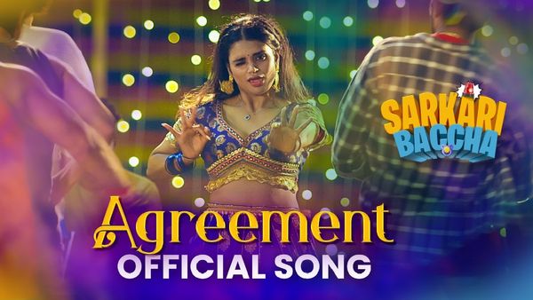Shresta Iyer, Sister Of Cricketer Shreyas Iyer, Shines in 'Agreement Karle' Song From 'Sarkari Baccha'