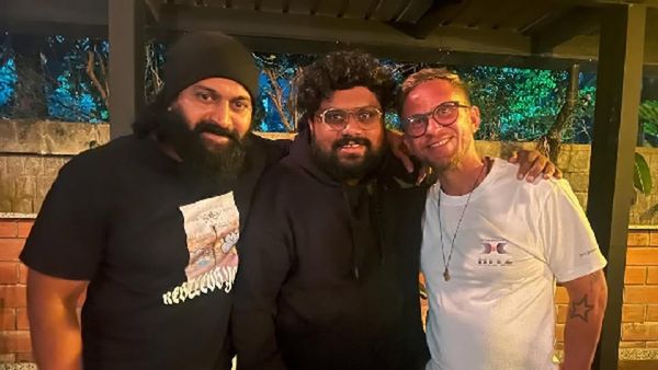 Rishab Shetty, Aravind Kashyap And Todor Lazarov In One Frame! Hombale Films Kantara: Chapter 1 Gearing Up