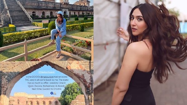 Sahiba Bali Visits Mahakaleshwar Temple In Ujjain