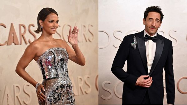 Oscars 2025: Halle Berry And Adrien Brody Reunite After 22 Year With A Playful Kiss; WATCH