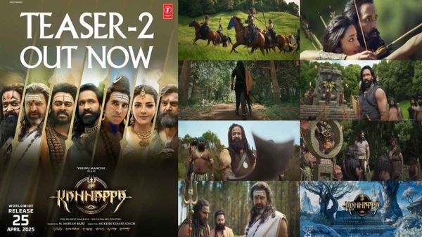 Kannappa Teaser Reactions: Vishnu Manchu's Star-Studded Glimpse Evokes Mixed Response From TFI Fans