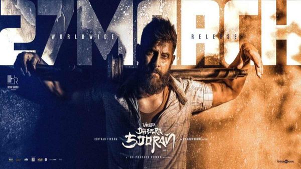 Veera Dheera Sooran Trailer Release Date: Chiyaan Vikram-SU Arun Kumar Actioner's Glimpse & Audio Event Deets