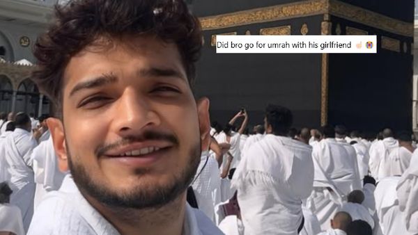 Umrah With Girlfriend: Netizens Confuse Munawar Faruqui's Wife As Girlfriend After He Performs Umrah In Mecca