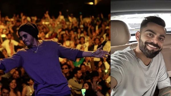 IPL 2025 Opening Ceremony: Shah Rukh Khan & Virat Kohli Set Stage On Fire As They Groove To Jhoome Jo Pathaan