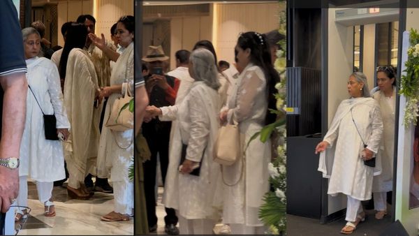 Jaya Bachchan Gets Angry At An Elderly Fan During Manoj Kumar's Prayer Meet; Leaves Internet Divided - Watch