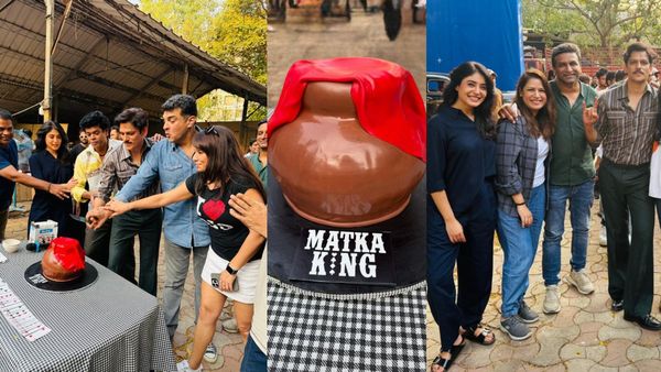 Vijay Varma & Kritika Kamra Wrap Up Matka King in Style, Celebrate with Cast & Crew