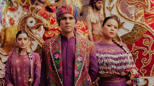 Randeep Hooda, Wife Lin Laishram Exude Timeless Elegance & Royalty In Special Shoot For Designer Karan Torani
