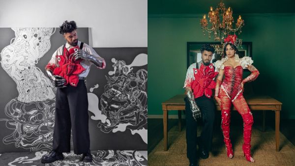 Santanu Hazarika & Kayan Turn Heads With Bold Wearable Art Statement