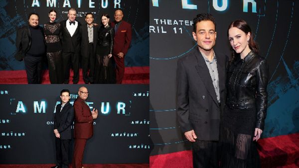 The Amateur World Premiere: Cast And Filmmakers Attend Film's World Premiere In New York City