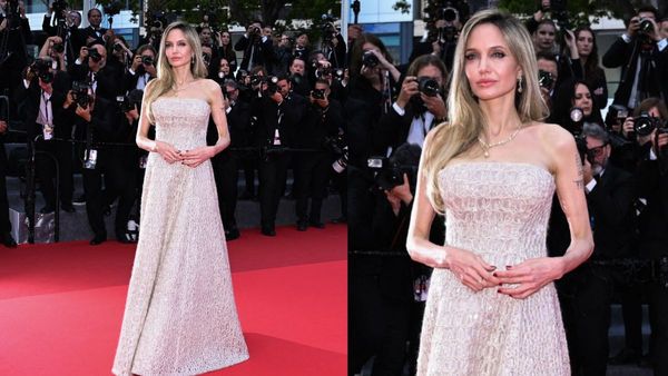 Cannes 2025: Angelina Jolie's Hair Sparks Reaction, Fans Say 'Giving Ariana Grande On Wicked Press'