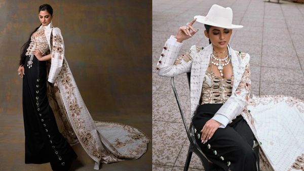 Met Gala 2025: Isha Ambani Dazzles Again In An Embroidered Outfit That Took 20,000 Hours To Create - PICS