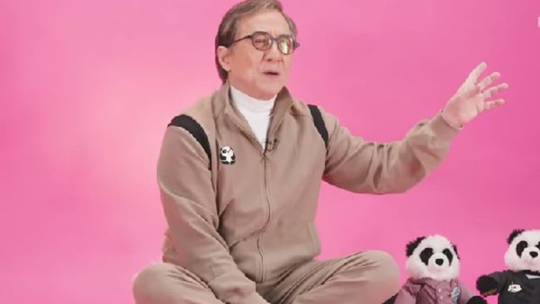 Jackie Chan Meets His Cutest Co-Stars Yet — Puppies!